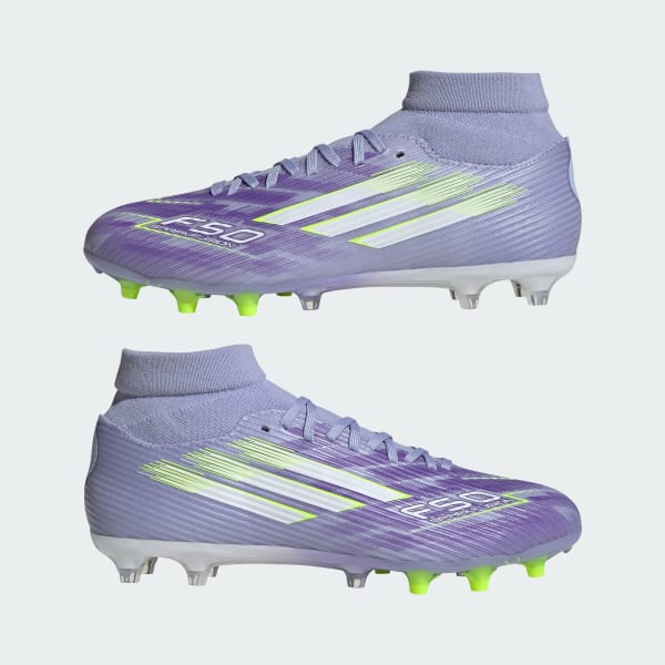 ⁦נעלי כדורגל ילדים אדידס F50 Sparkfusion League FG⁩ – תמונה ⁦5⁩
