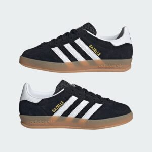 gazelle indoor j cblack/ftwwht/gum2