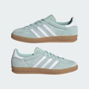 gazelle indoor w ashgrn/ftwwht/gum3