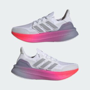 ultraboost 5 w ftwwht/halsil/lucred