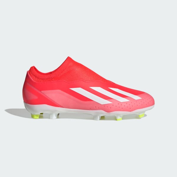 נעלי כדורגל אדידס ילדים X Crazyfast League Laceless fg