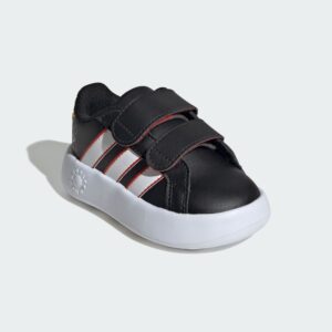 grand court mickey cblack/ftwwht/colred