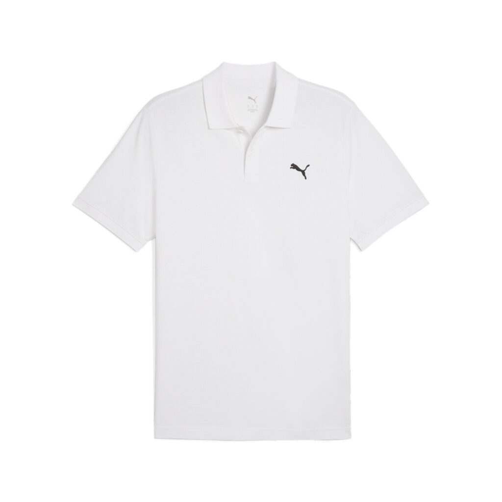 ess small puma logo pique polo