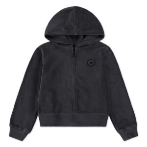 3ch402 gda ribbed velour full zip