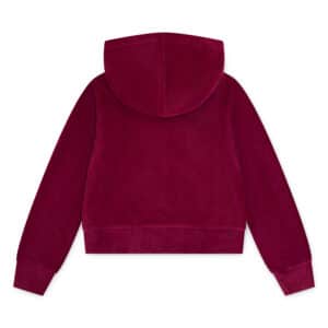 3ch402 rau ribbed velour full zip