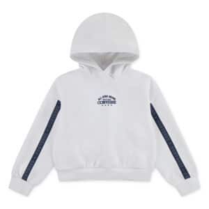 4ch368 001 boxy hoodie w/ taping