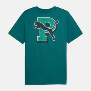 graphic varsity tee